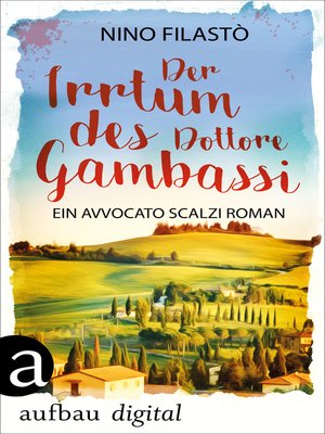 cover image of Der Irrtum des Dottore Gambassi
